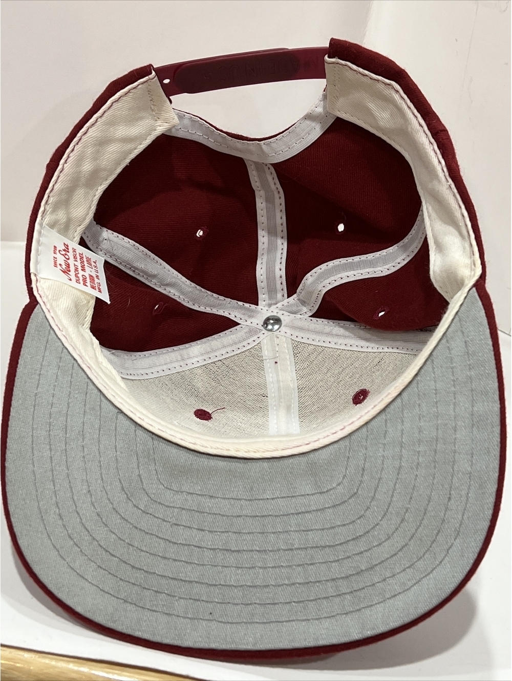 Vintage New ERA Country Day Football CDS Gridiron Teams Baseball Cap USA Sz M/L - Picture 7 of 9
